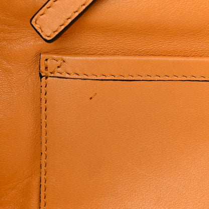 Valentino Garavani Vitello Medium Rockstud Tote Orange Fluo 12 of 13