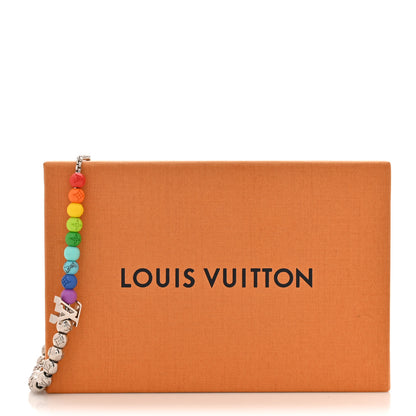 Louis Vuitton Metal Resin Monogram Beads Bracelet Multicolor 5 of 5