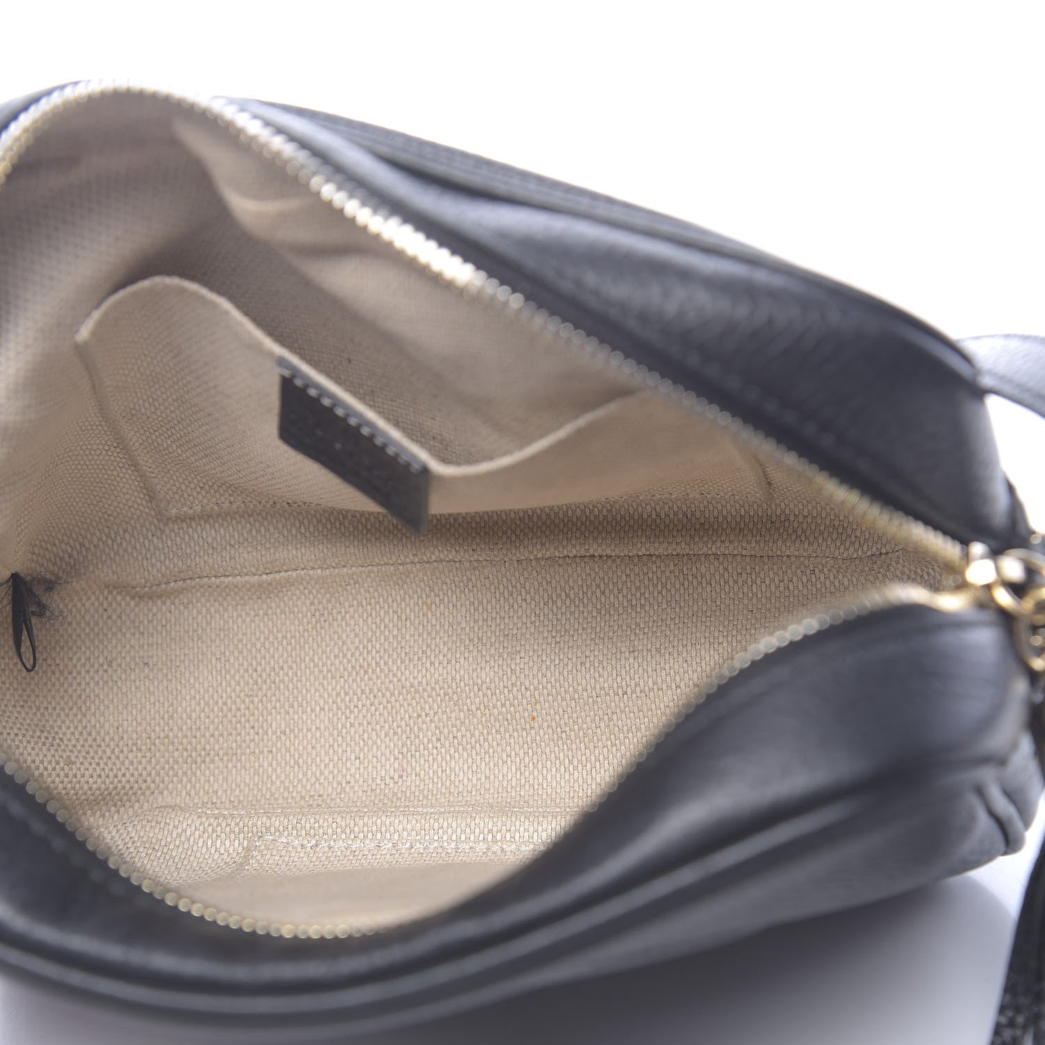 Gucci Pebbled Calfskin Small Soho Disco Bag Black 5 of 11
