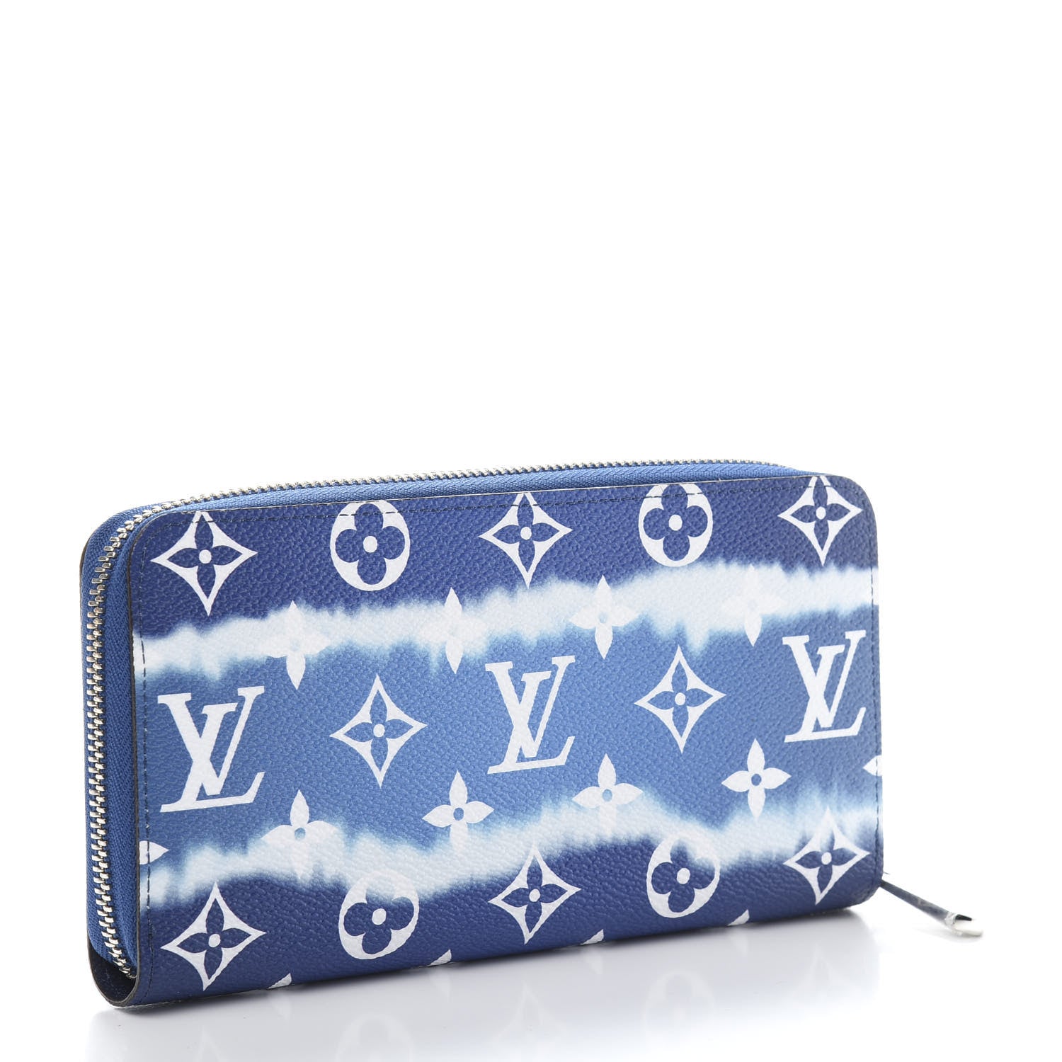 Louis Vuitton Monogram Escale Zippy Wallet Blue 3 of 8