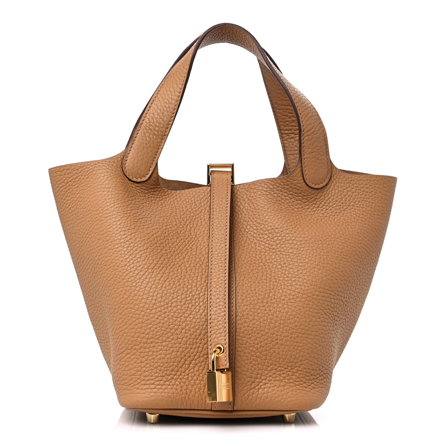 Hermes Taurillon Clemence Picotin Lock 18 PM Biscuit 1 of 10