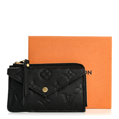 Louis Vuitton Empreinte Recto Verso Card Holder Black 7 of 7