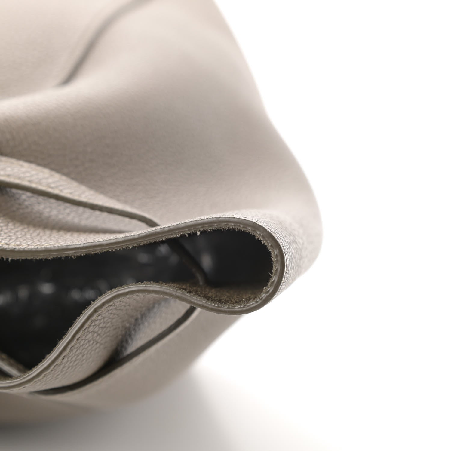 Celine Soft Grained Calfskin Small Belt Cabas Phantom Taupe 14 of 14