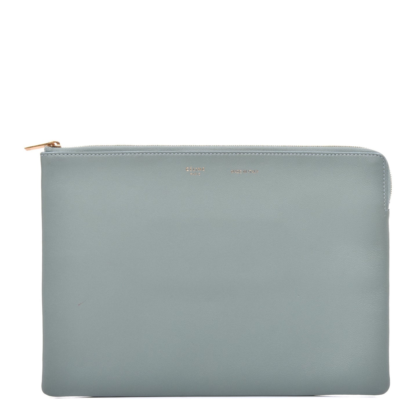 Cloudy Lambskin Solo Zip Pouch