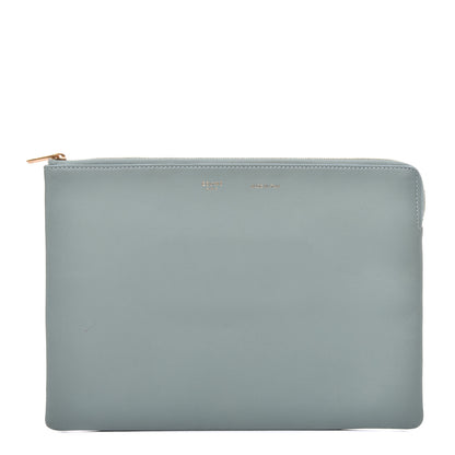 Celine Cloudy Lambskin Solo Zip Pouch 1 of 8