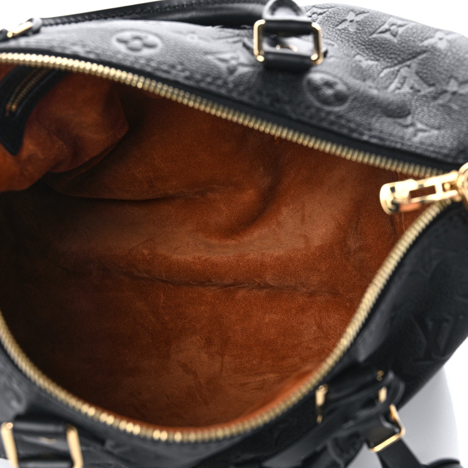 Louis Vuitton Empreinte Monogram Speedy Soft 30 Black 5 of 11