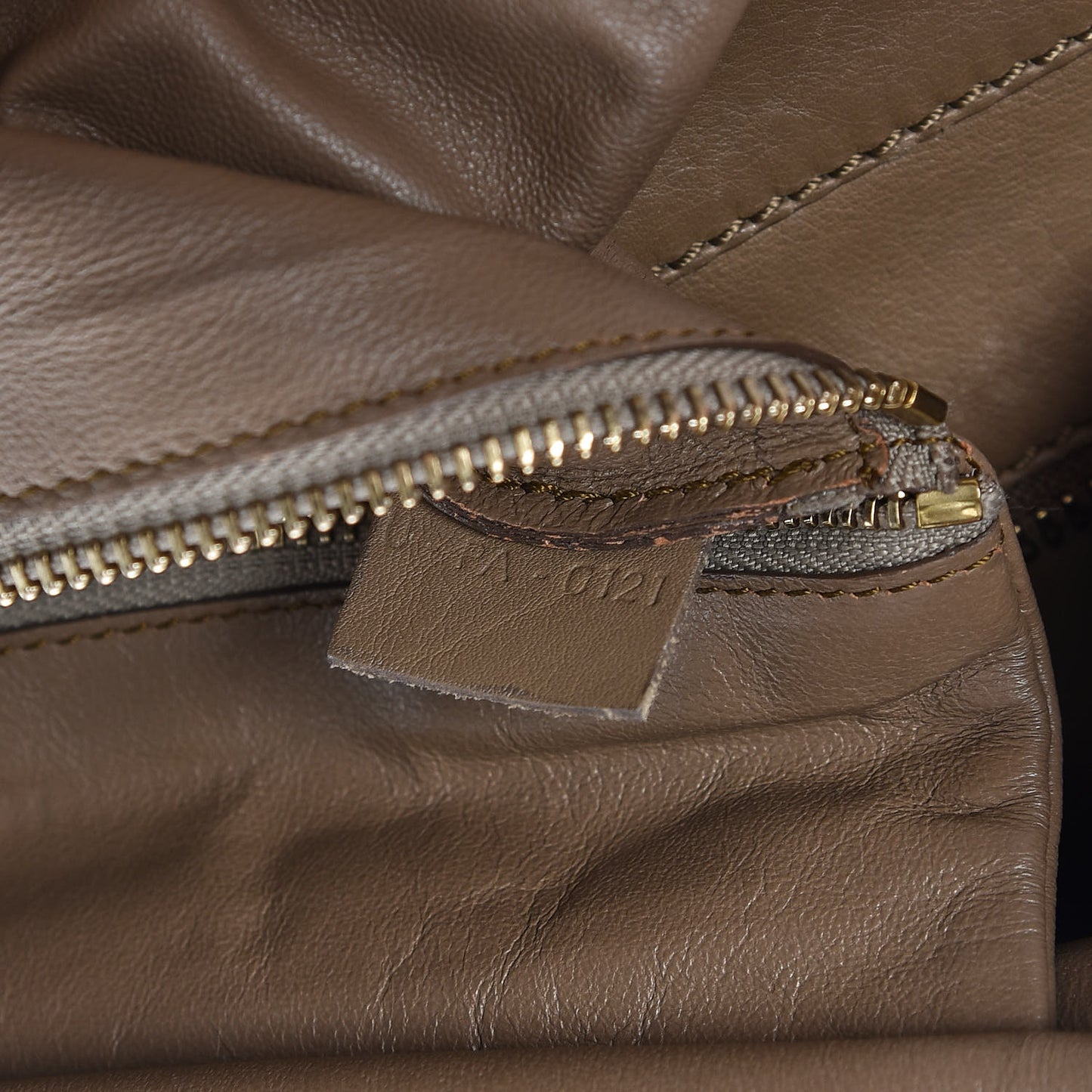 Smooth Calfskin Mini Luggage Camel