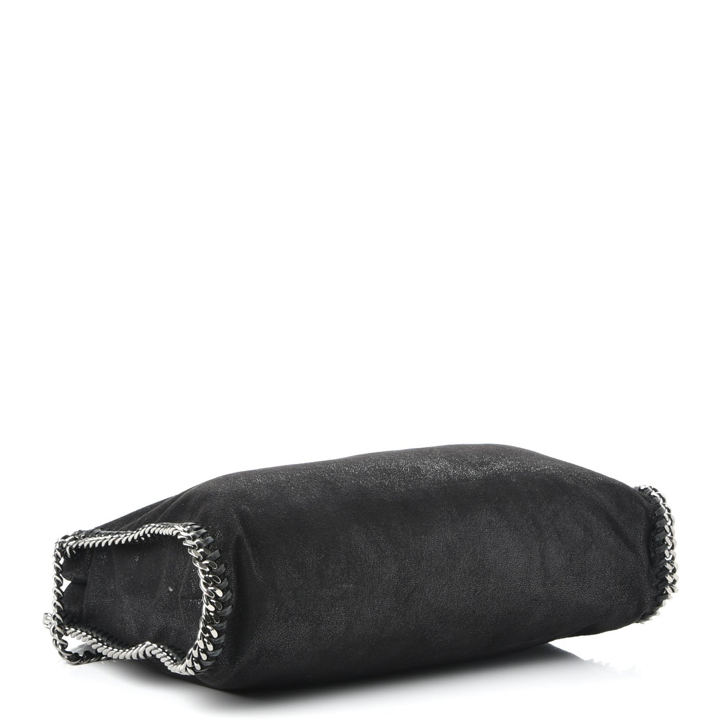 Shaggy Deer Falabella Fold Over Tote Black