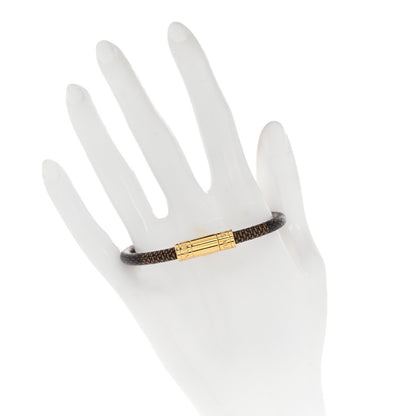 Louis Vuitton Damier Ebene Keep It Bracelet 2 of 6