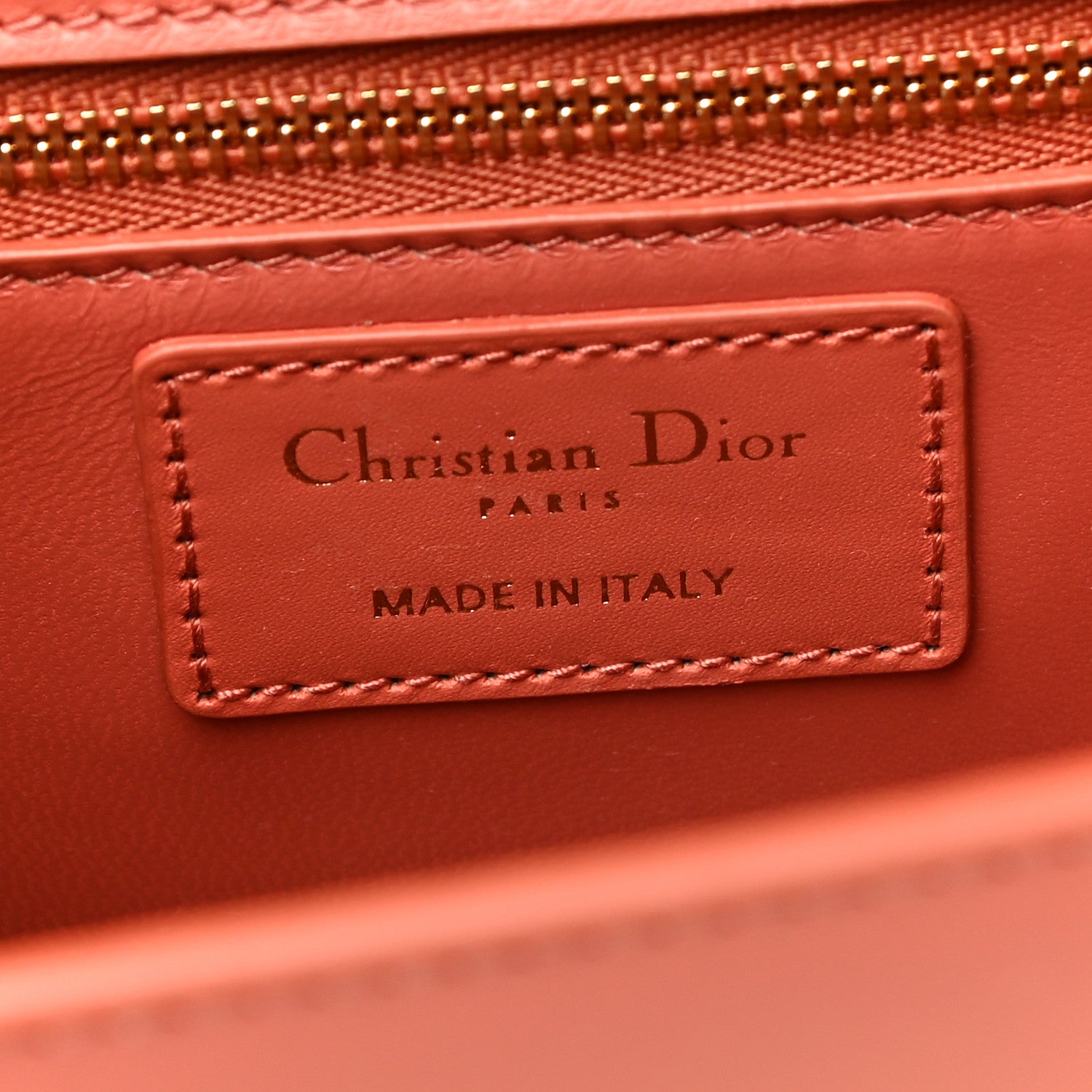 Christian Dior Smooth Calfskin 30 Montaigne Flap Bag Indian Red 5 of 13
