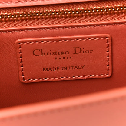 Christian Dior Smooth Calfskin 30 Montaigne Flap Bag Indian Red 5 of 13