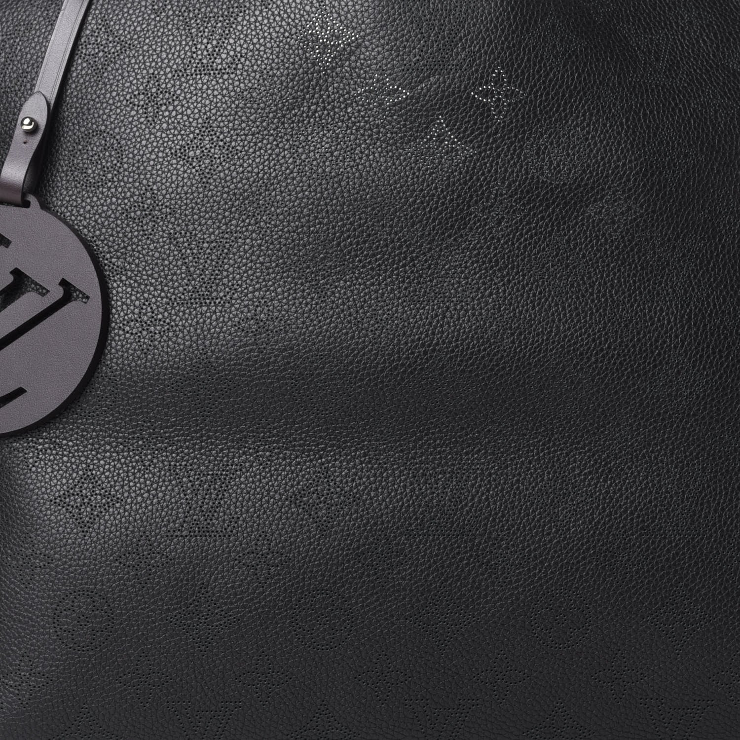 Louis Vuitton Mahina Carmel Hobo Black 6 of 9