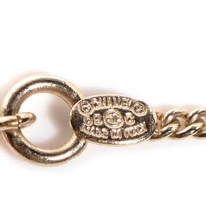 Chanel Resin Cambon Necklace Pink Black 6 of 8