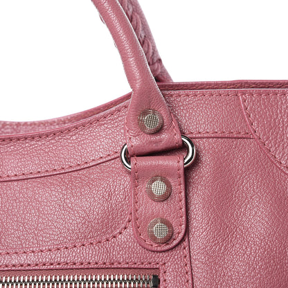 Balenciaga Chevre Hamilton Giant 12 Silver Hardware City Rose Bruyere 12 of 12