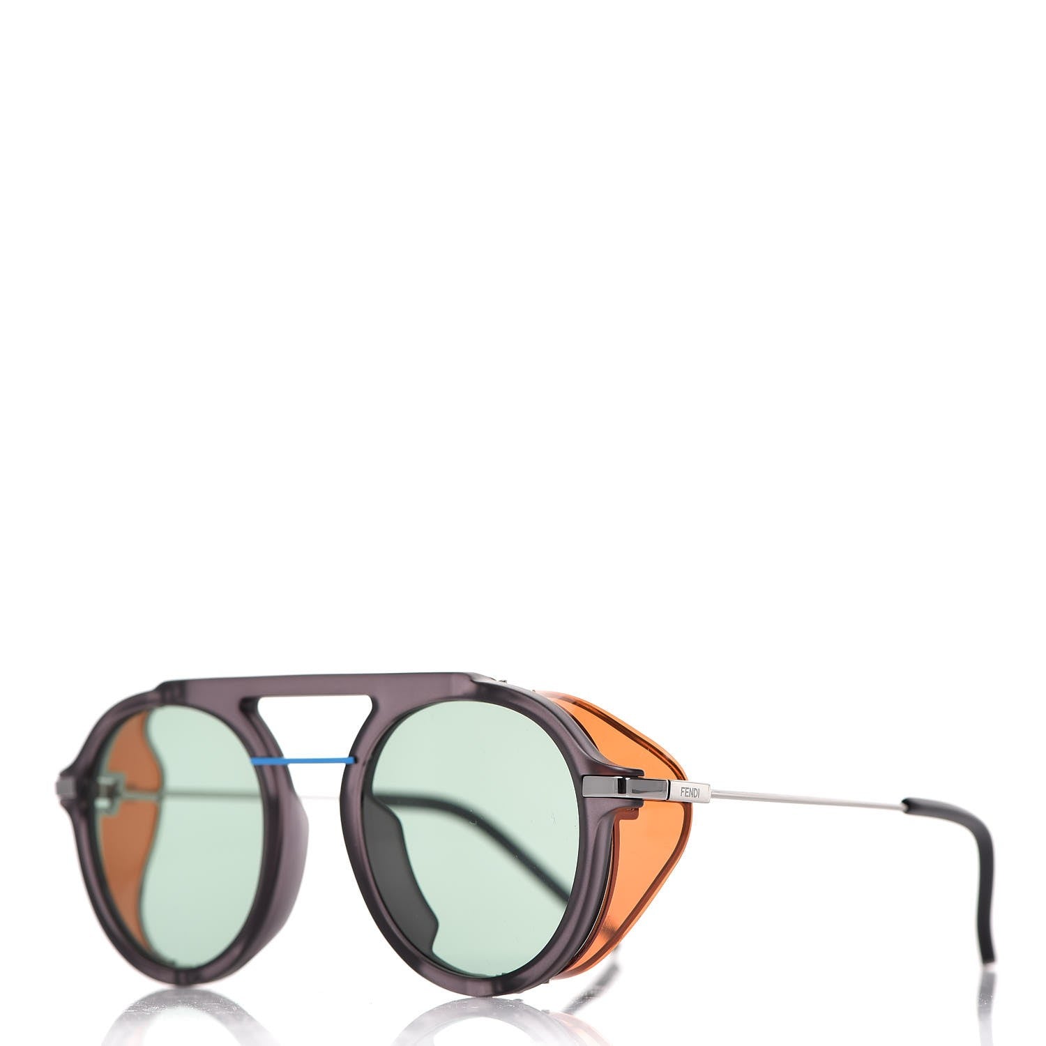 Fendi Fantastic Sunglasses FF M0012/S Grey Orange 1 of 15