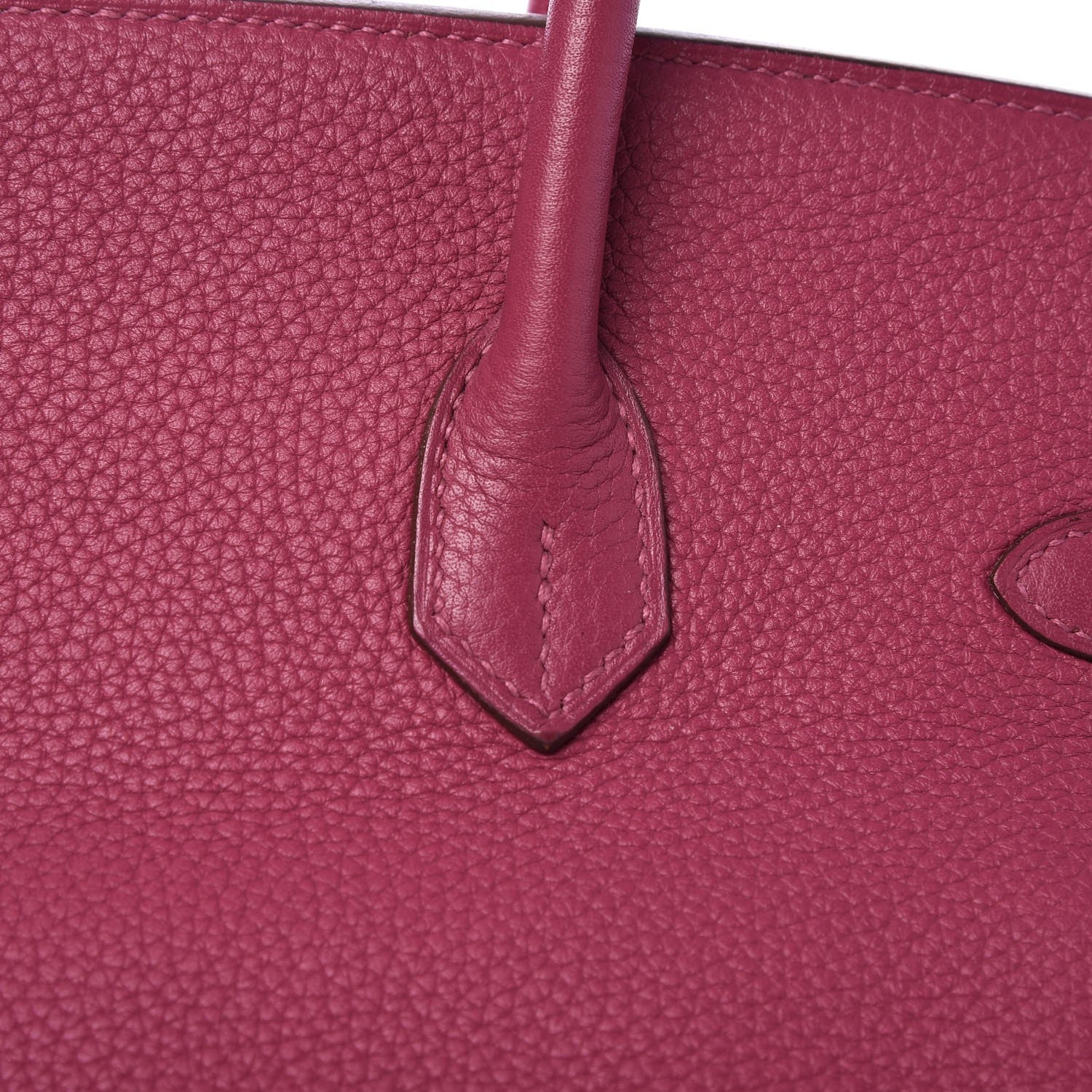 Hermes Taurillon Clemence Birkin 35 Tosca 28 of 36
