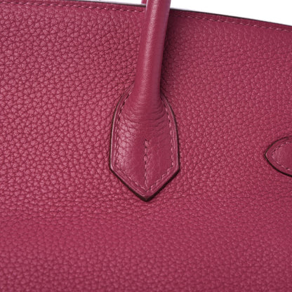 Hermes Taurillon Clemence Birkin 35 Tosca 28 of 36