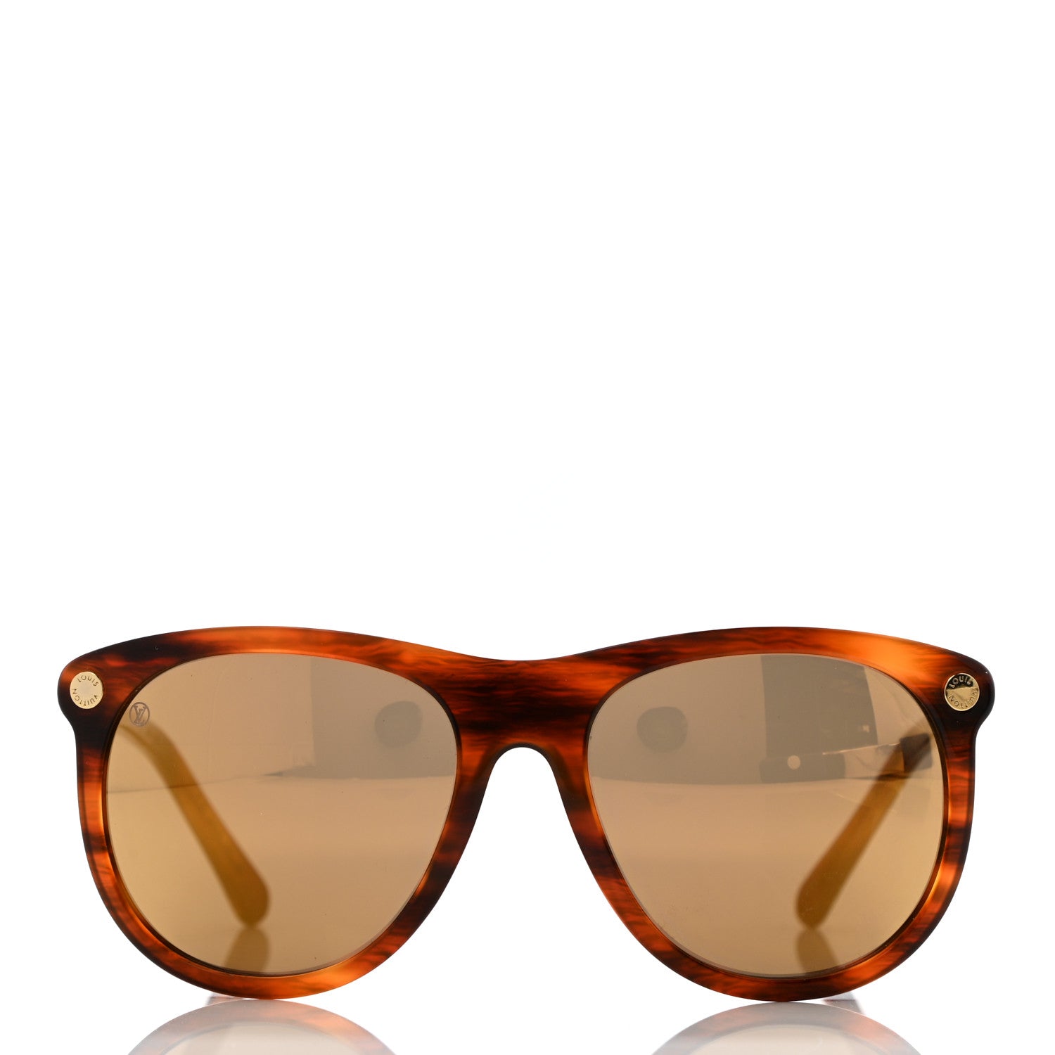Louis Vuitton Vertigo Sunglasses Z0895E Tortoise 3 of 8