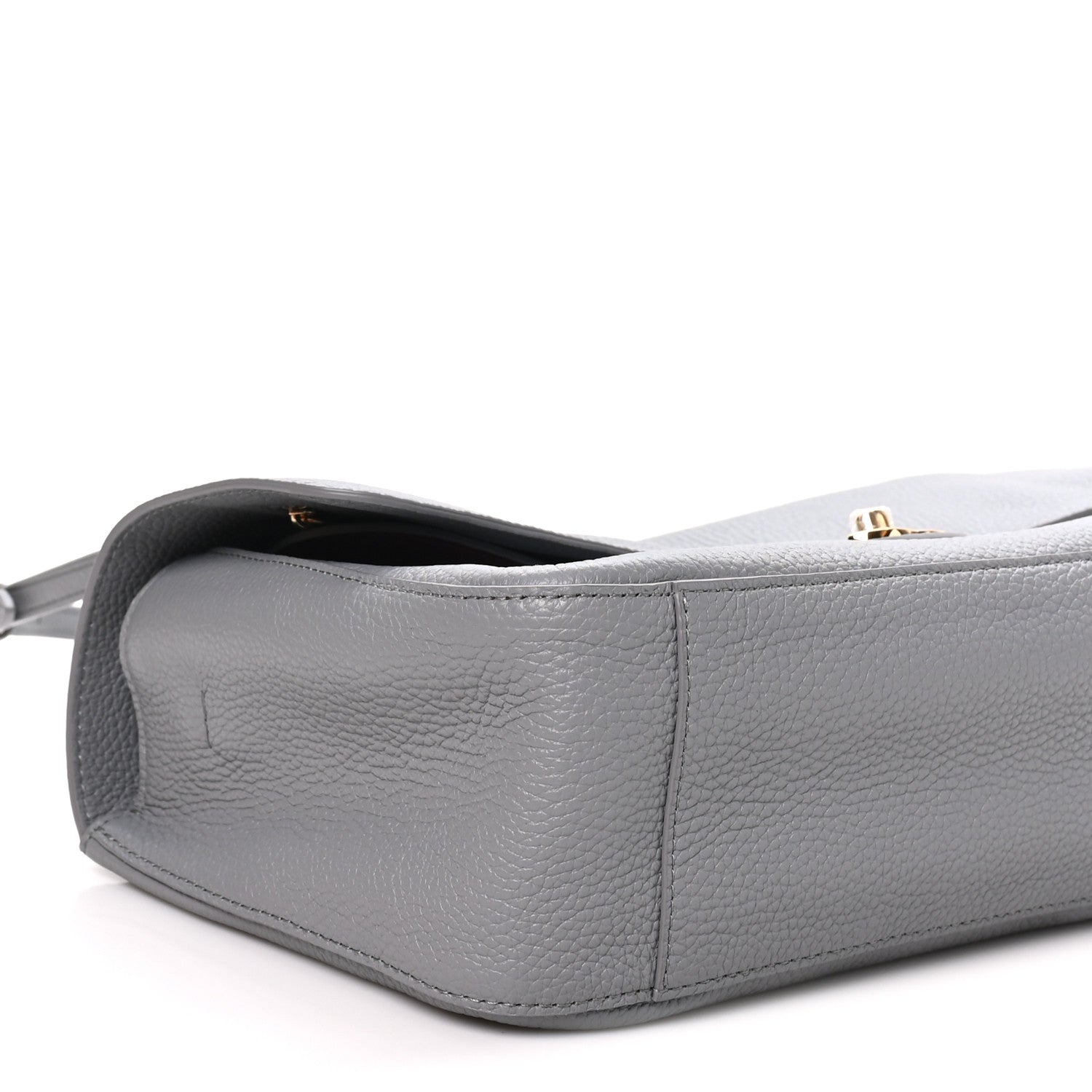 Chanel Grained Calfskin Small Souplissimo Maxi Flap Grey 9 of 11