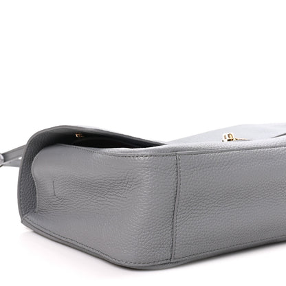 Chanel Grained Calfskin Small Souplissimo Maxi Flap Grey 9 of 11