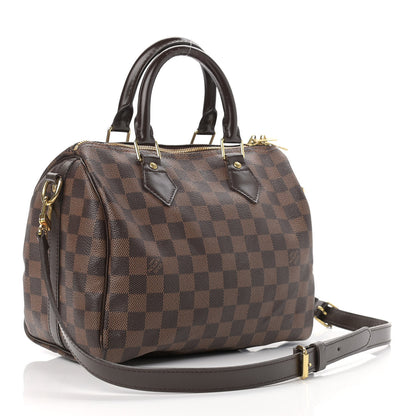 Louis Vuitton Damier Ebene Speedy Bandouliere 25 3 of 11