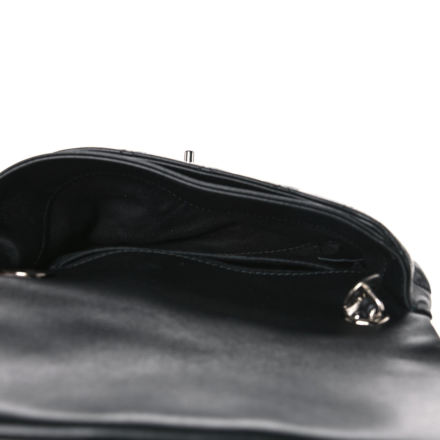 Chanel Calfskin Quilted CC Uniform Flap Belt Bag Black 5 of 15
