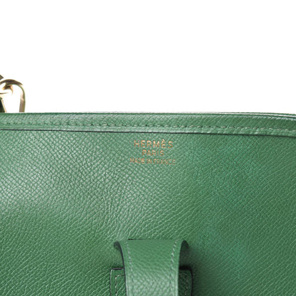 Hermes Courchevel Evelyne GM Vert Bengale 8 of 12