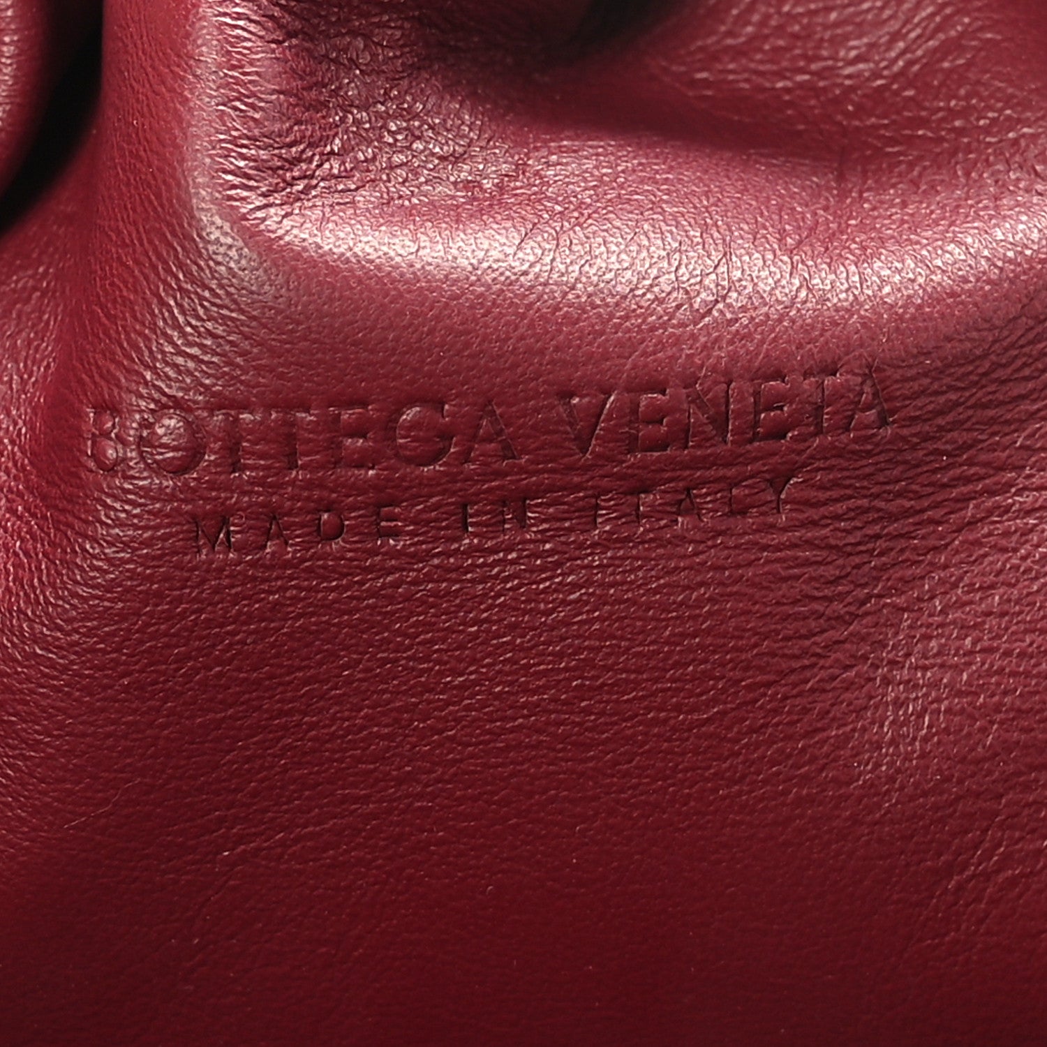 Bottega Veneta Nappa Maxi Intrecciato The Pouch Oversized Clutch Bordeaux 6 of 8