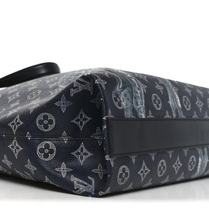 Louis Vuitton Savane Monogram Chapman Atlas Tote Ink 8 of 9