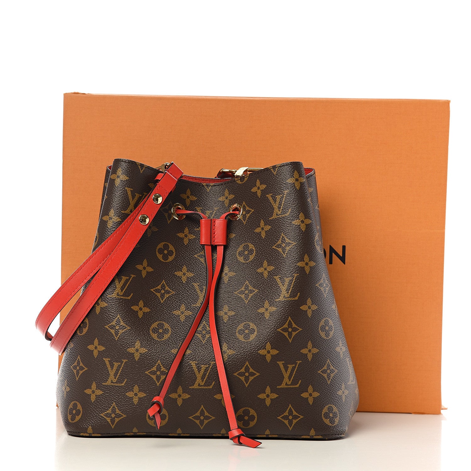 Louis Vuitton Monogram Neonoe MM Coquelicot 10 of 10