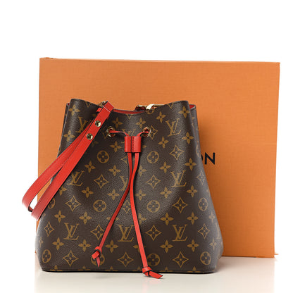 Louis Vuitton Monogram Neonoe MM Coquelicot 10 of 10