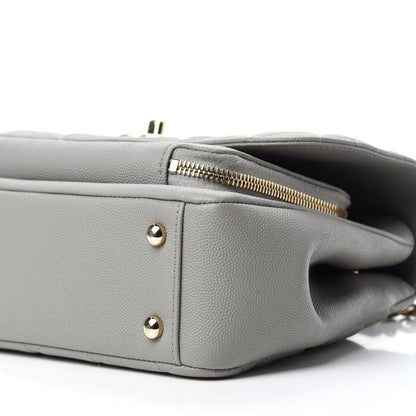 Chanel Caviar Quilted Small Business Affinity Flap Grey 7 of 13