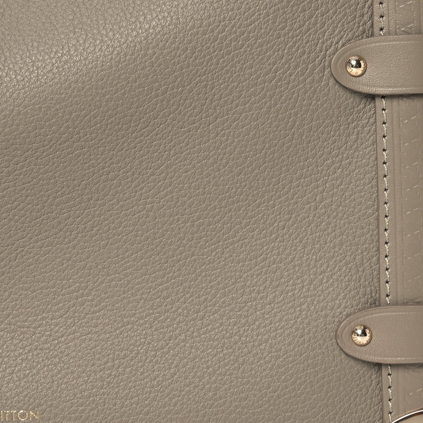 Calfskin Side Trunk MM Taupe