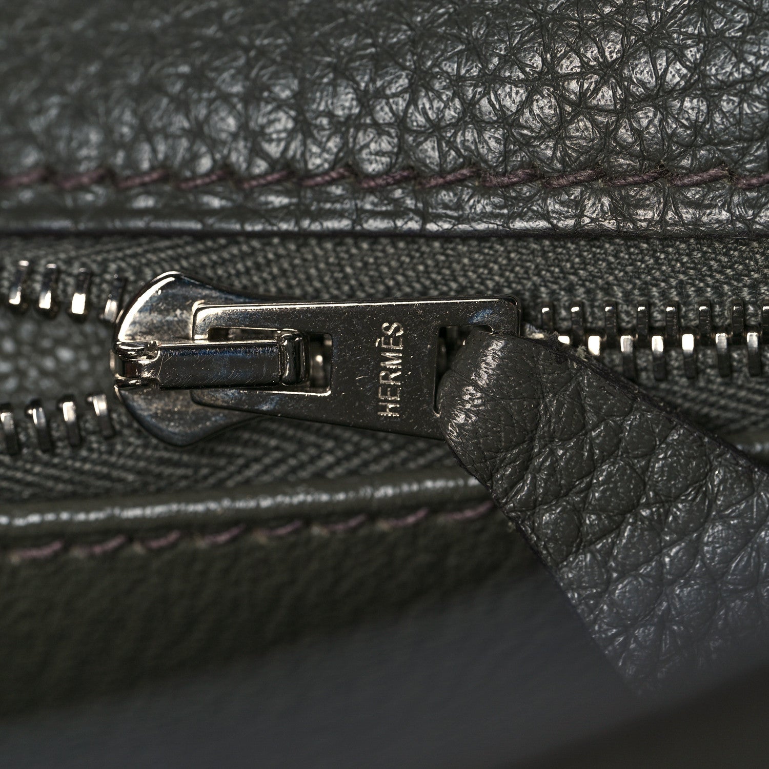 Hermes Taurillon Clemence Kelly Retourne 32 Vert De Gris 18 of 41