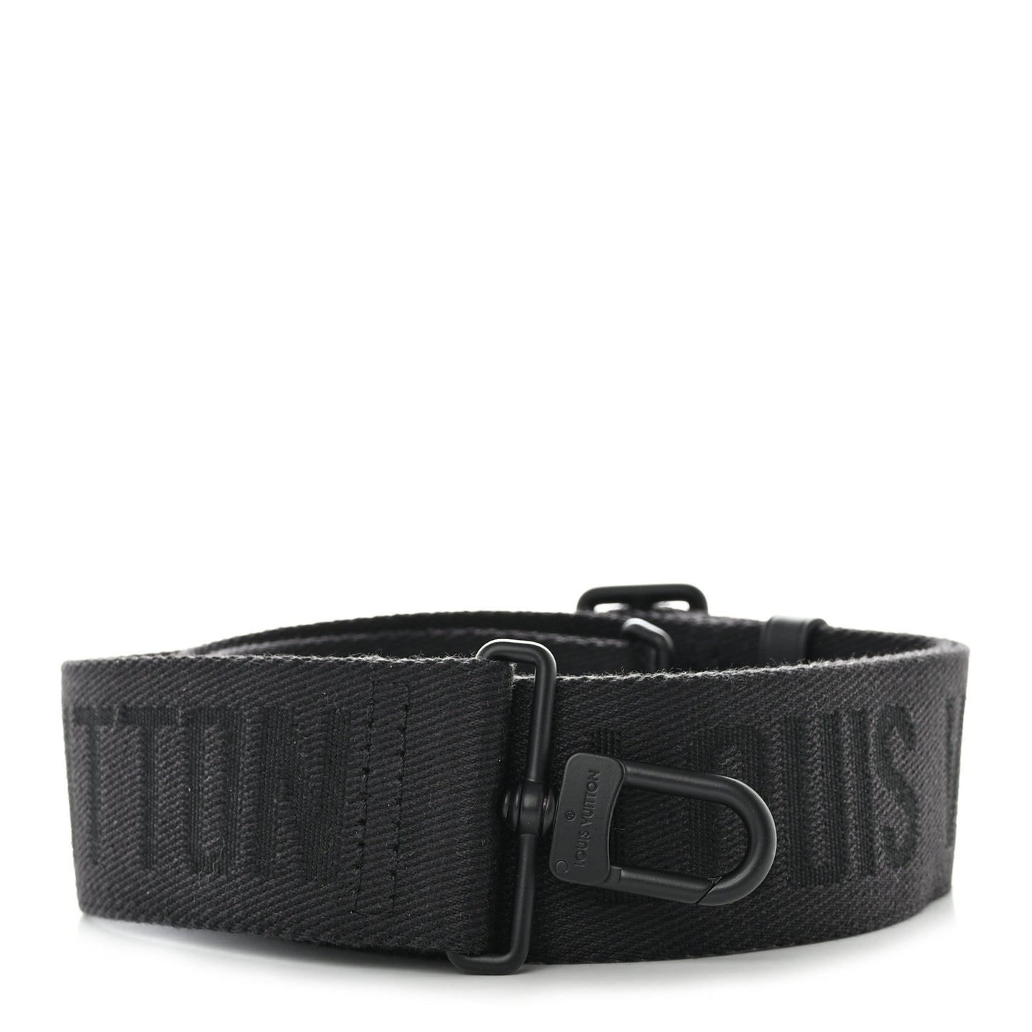 Monogram Trio Messenger Shoulder Strap Black
