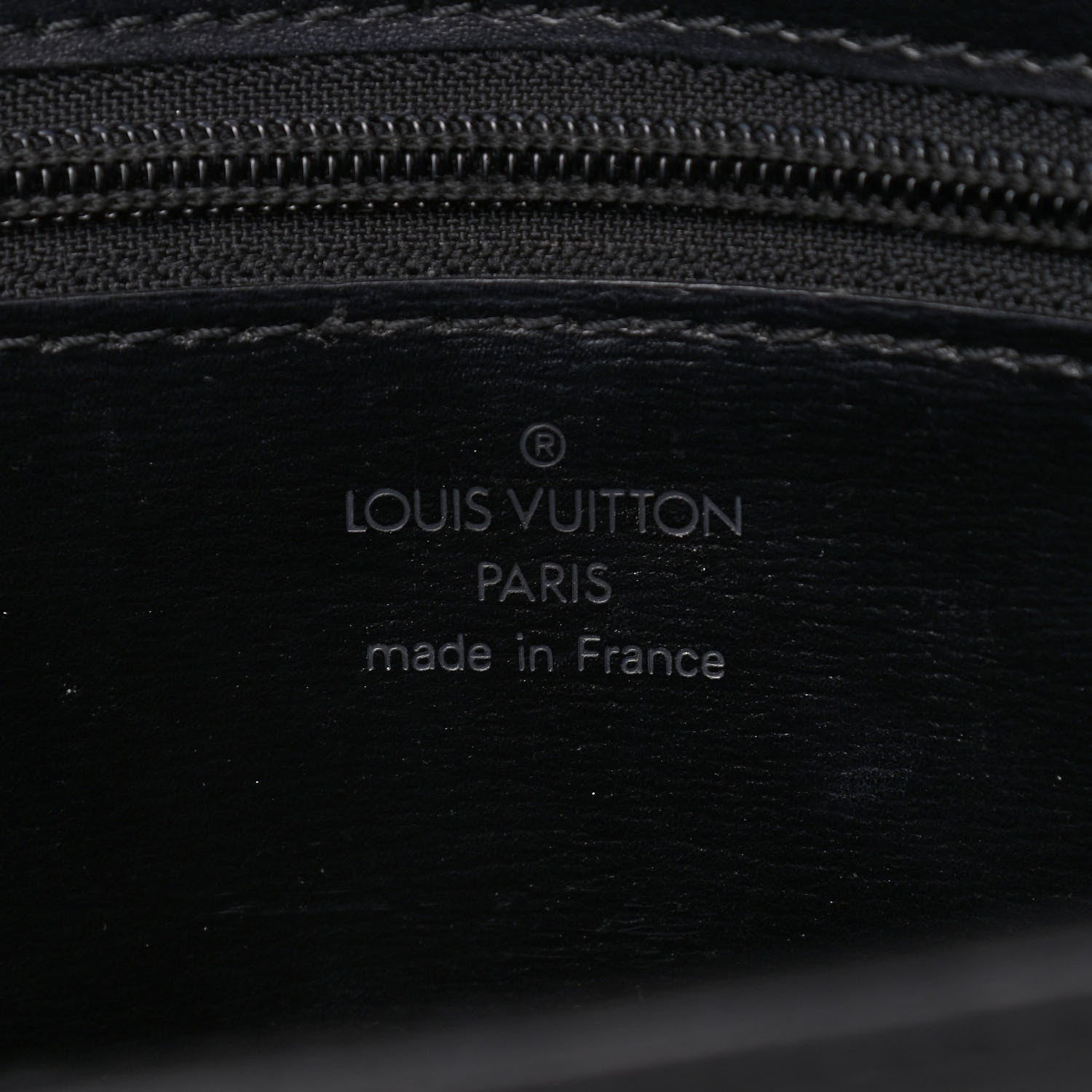 Louis Vuitton Epi Arche Pochette Black 6 of 8