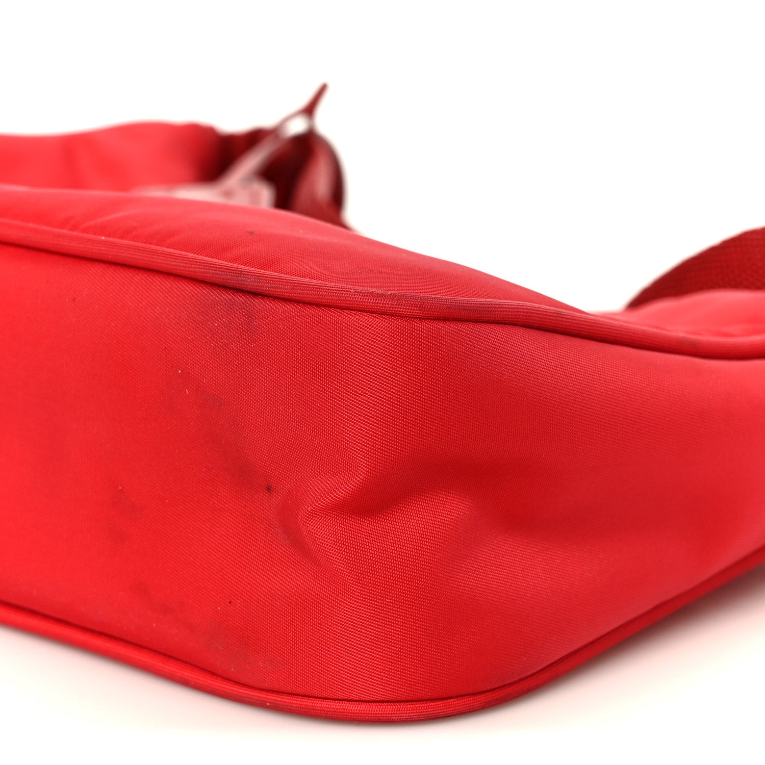 Prada Tessuto Nylon Mini Re-Edition 2000 Bag Rosso 10 of 10