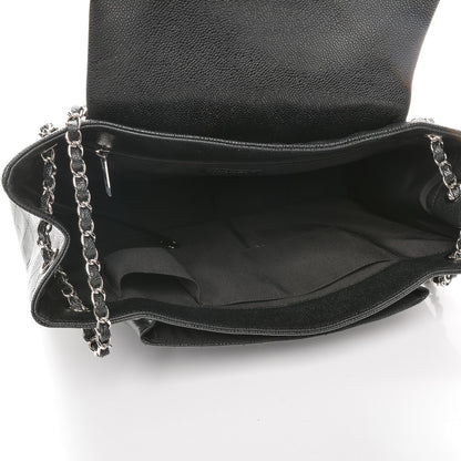 Chanel Caviar Quilted Flap Tote Black 5 of 7