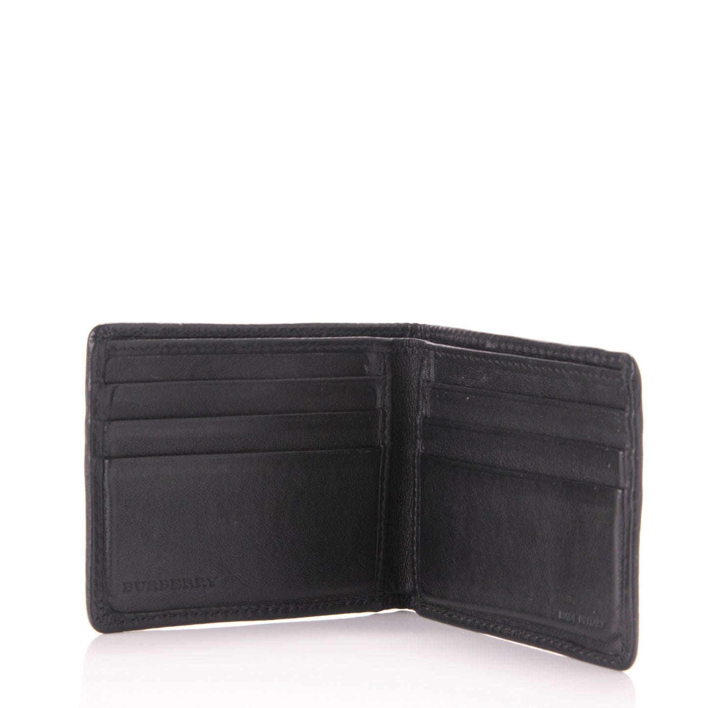 Horseferry Check Bi-Fold Wallet Black