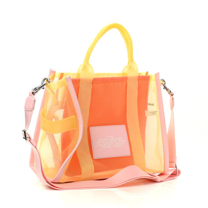 Marc Jacobs Nylon The Mesh Medium Tote Bag Yellow Multicolor 3 of 11
