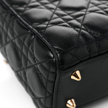 Christian Dior Lambskin Cannage Small My ABCDior Lady Dior Black 9 of 13
