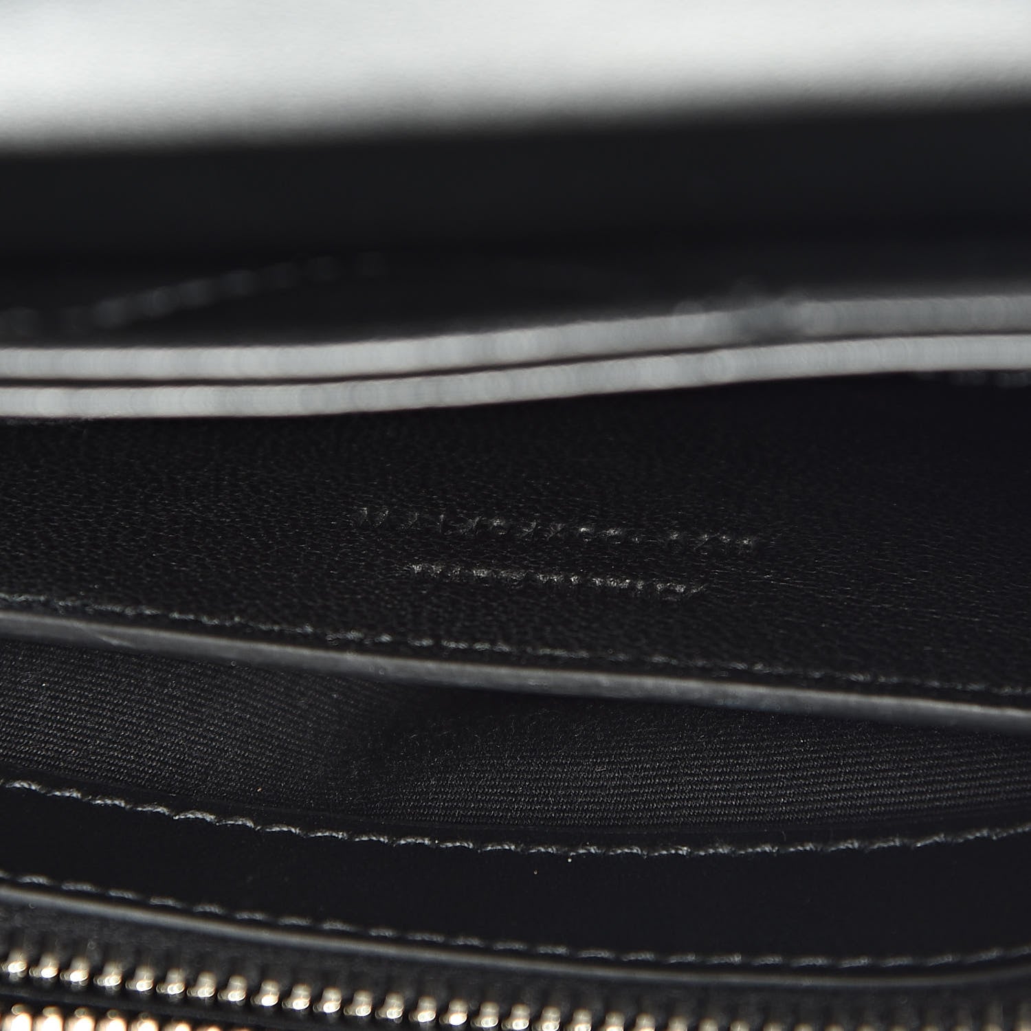 Saint Laurent Calfskin Y Quilted Monogram Small Loulou Chain Satchel Black 8 of 11