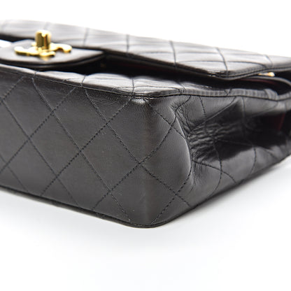 Chanel Lambskin Quilted Small Double Flap Black 10 of 15