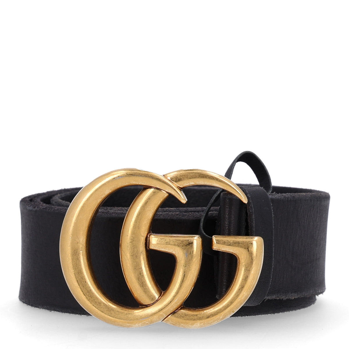Faded Calfskin Double G 40mm Belt 85 34 Black