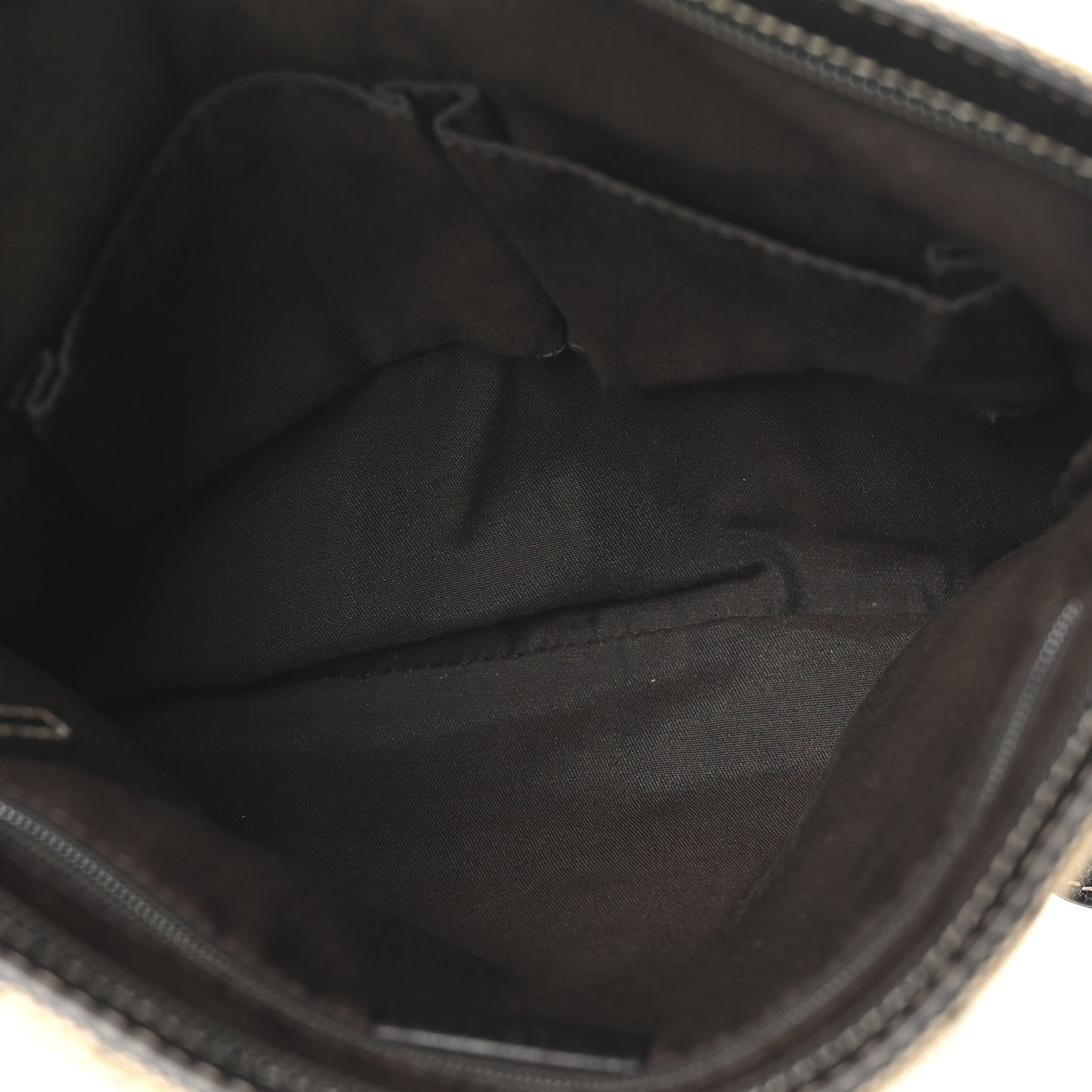 Crystal Monogram Medium Flat Messenger Bag Dark Brown