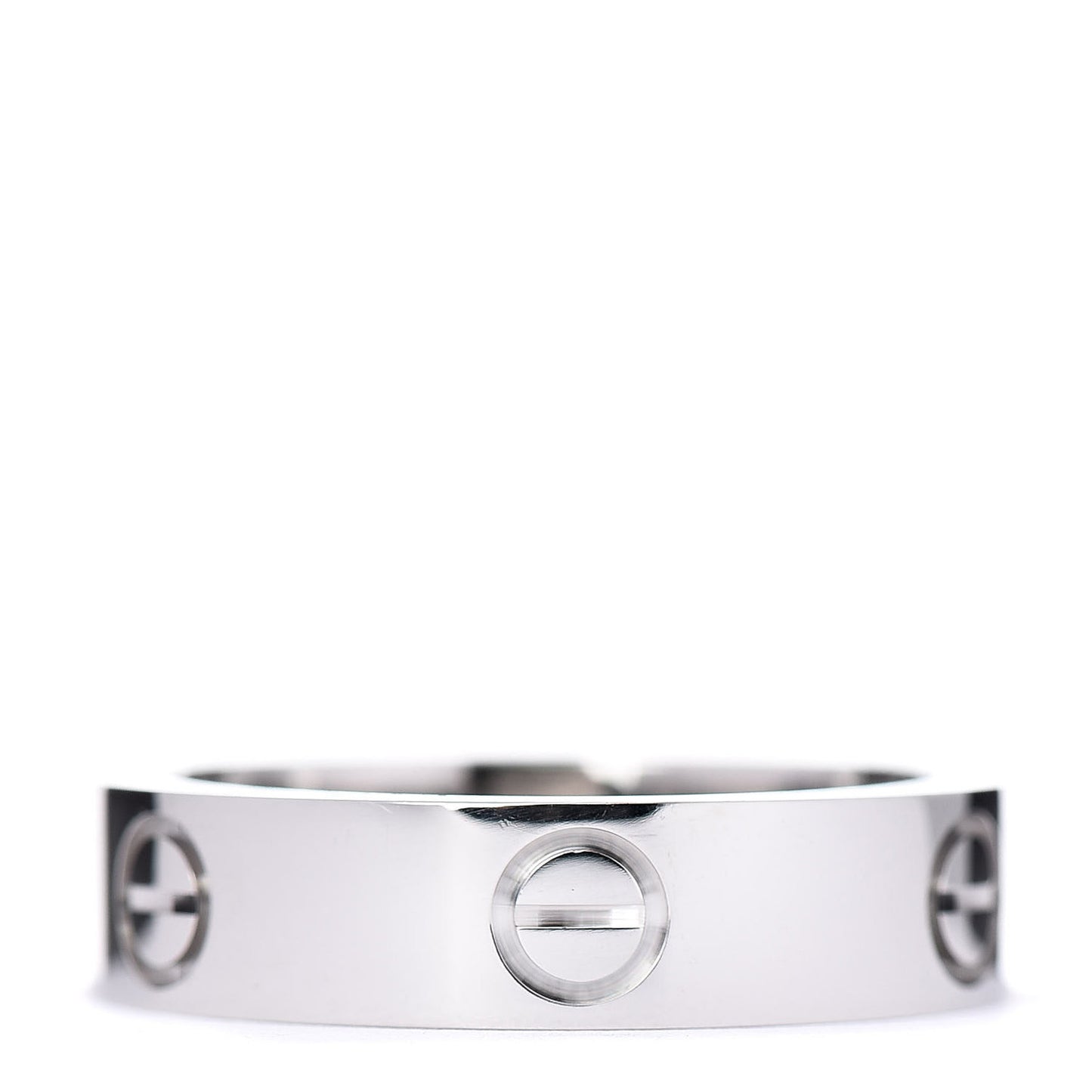 Platinum Diamond 5.5mm LOVE Ring 60 9.25