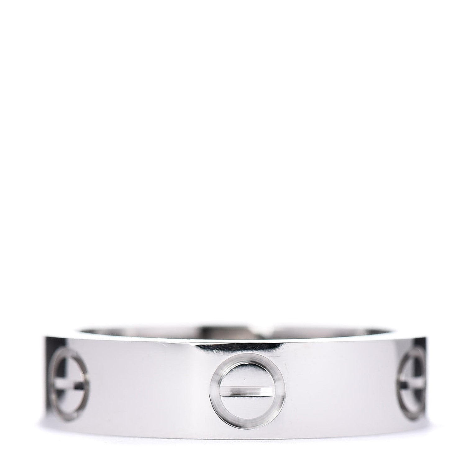 Cartier Platinum Diamond 5.5mm LOVE Ring 60 9.25 1 of 6