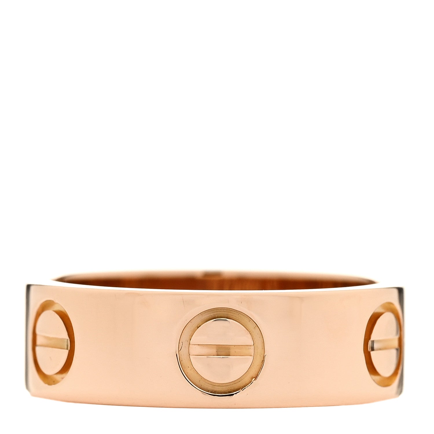 Cartier 18K Pink Gold 5.5mm LOVE Ring 49 4.75 3 of 5