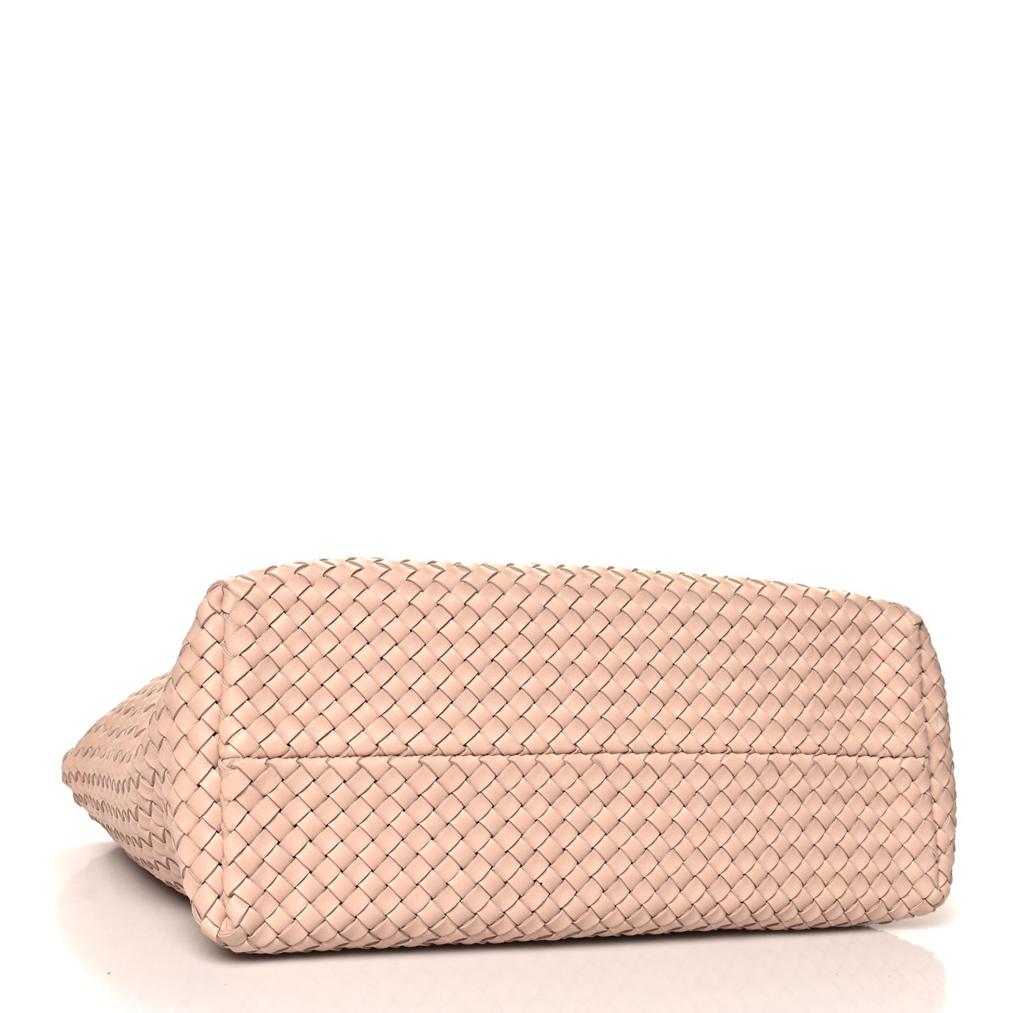 Lambskin Intreccio Medium Cabat Lotus