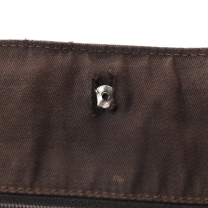 Gucci Monogram Large Abbey Tote Dark Brown 10 of 19